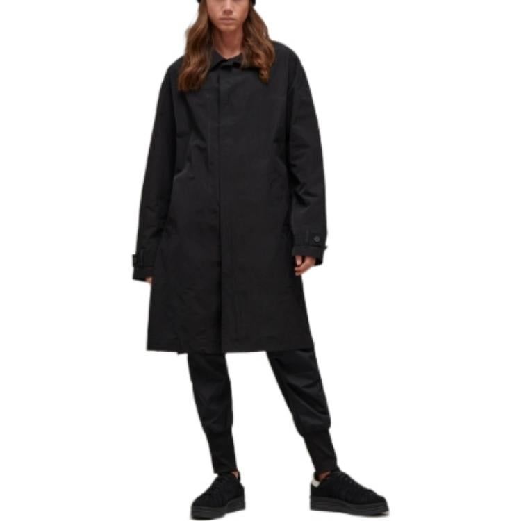 ジャケット・アウター Y-3 22AW Classic Dorico Nylon Car Coat-M adidas Y-3 Classic Dorico Nylon Car Coat 'Black' HN4328