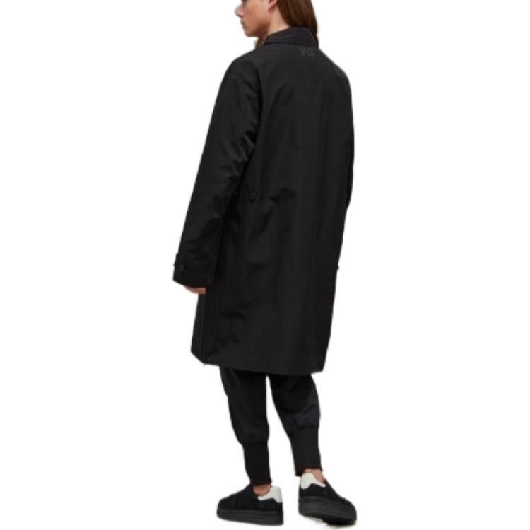 ジャケット・アウター Y-3 22AW Classic Dorico Nylon Car Coat-M adidas Y-3 Classic Dorico Nylon Car Coat 'Black' HN4328