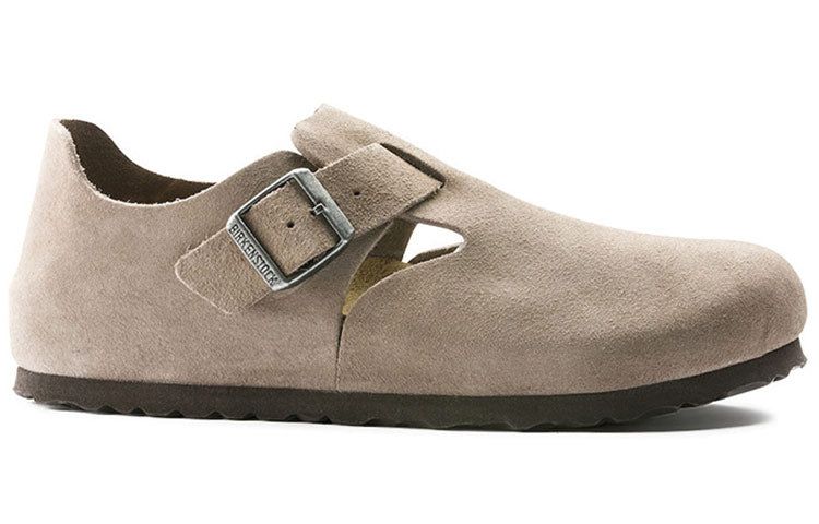 Birkenstock London Suede Leather 'Taupe' 1010503 sold by KicksCrew product image thumbnail 2