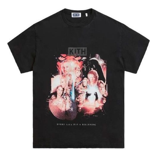 KITH x STAR WARS Beginning Vintage Tee 'Black' KHM030198-001 sold by KicksCrew