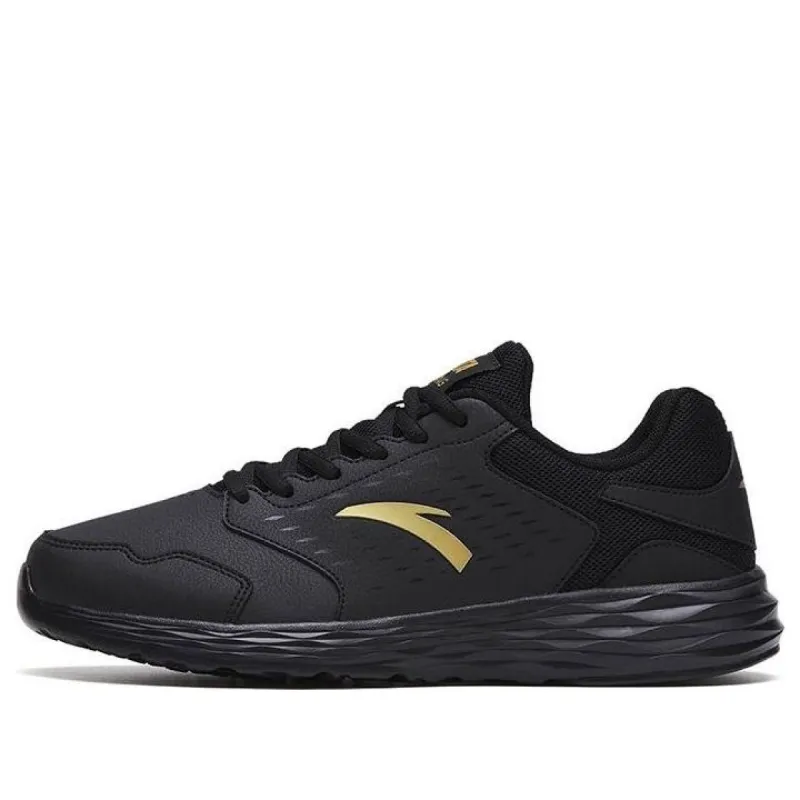 ANTA Running Series Sneakers 'Black Gold' 912355592-8 sold by KicksCrew