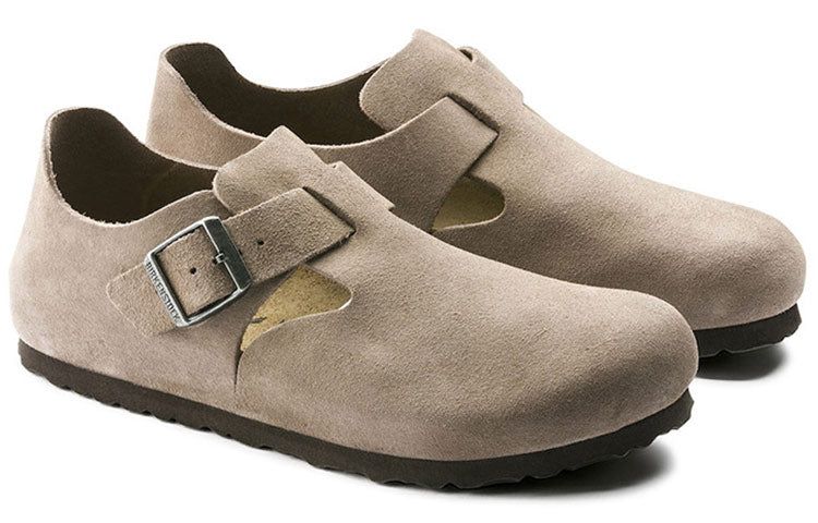 Birkenstock London Suede Leather 'Taupe' 1010503 sold by KicksCrew product image thumbnail 5