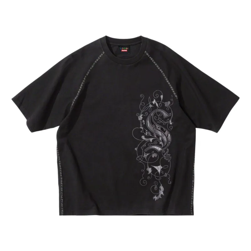 Supreme x COOGI SS23 Week11 RAGLAN T-shirt 'Black' SUP-SS23-211 sold by KicksCrew