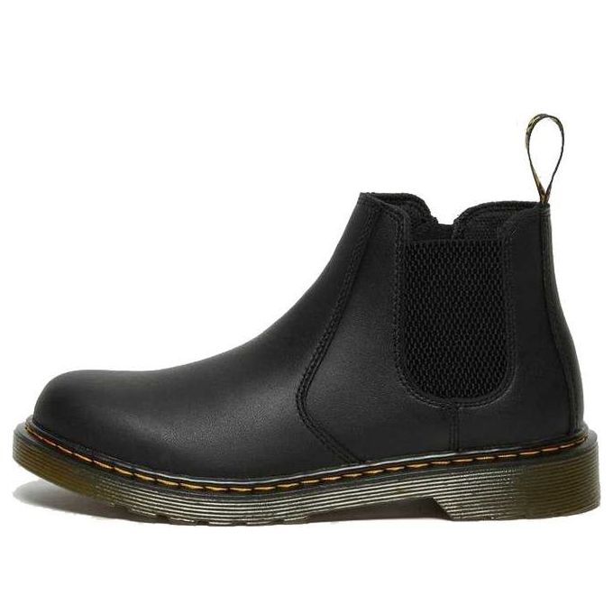 (GS) Dr. Martens 2976 Leather Chelsea Boots 'Black' 21992001 sold by KicksCrew