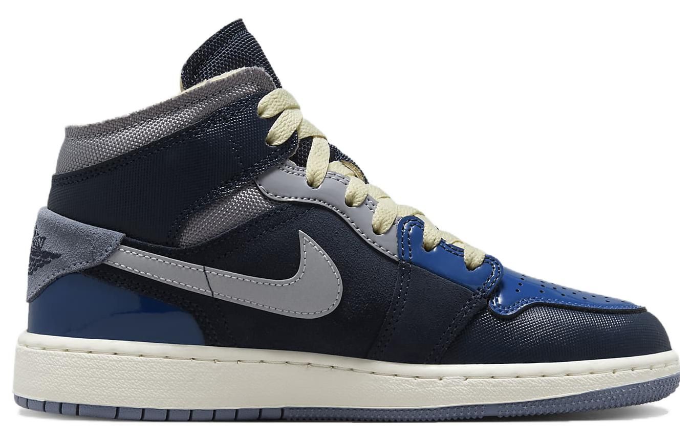 (GS) Air Jordan 1 Mid SE Craft 'Inside Out - Obsidian' DX2193-400 sold by KicksCrew product image thumbnail 3