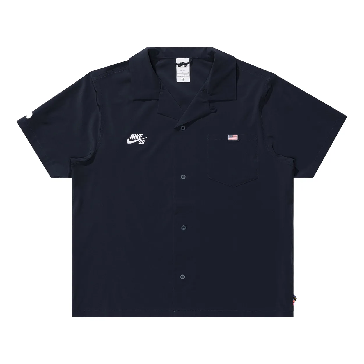 Nike Nike SB Short-Sleeve Button-Up Bowler Shirt 'Team USA