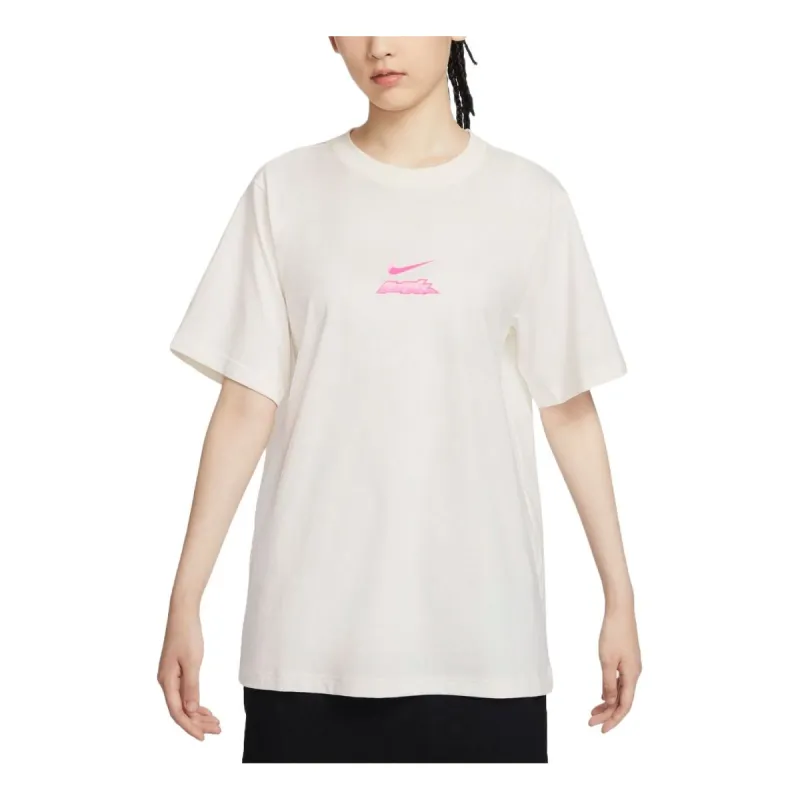 (WMNS) Nike Sportswear Essential T-Shirt Asia Sizing 'Sail' HM4625-133 sold by KicksCrew