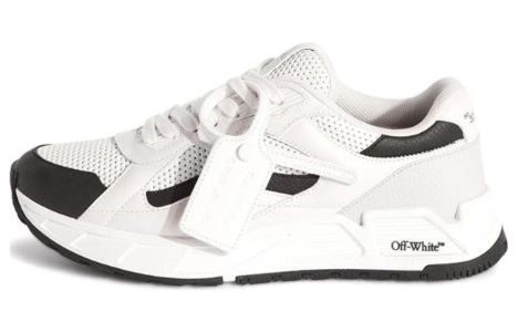 Off-White Runner B 'White Black' OMIA289F23LEA0010110 sold by KicksCrew