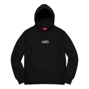 Supreme x Gilbert x George Life Hooded Sweatshirt 'Black Multi-Color' SUP-SS19-537 sold by KicksCrew
