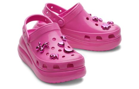 Crocs Crush High Shine Clogs 'Electric Pink' 209285-6QQ sold by KicksCrew