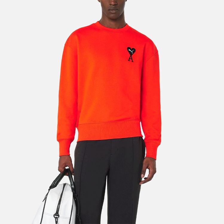 (WMNS) Puma X AMI Sweatshirt 'Orange' 534111-95 sold by KicksCrew product image thumbnail 4