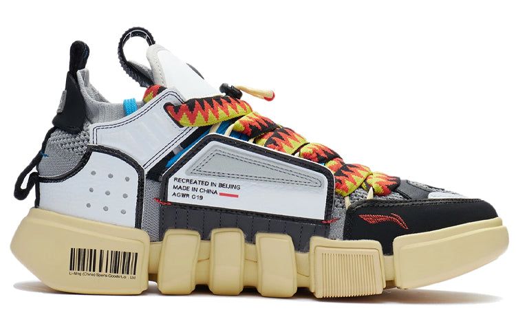 Li-Ning ACE Remake 'Grey White' AGWR019-1 sold by KicksCrew product image thumbnail 2