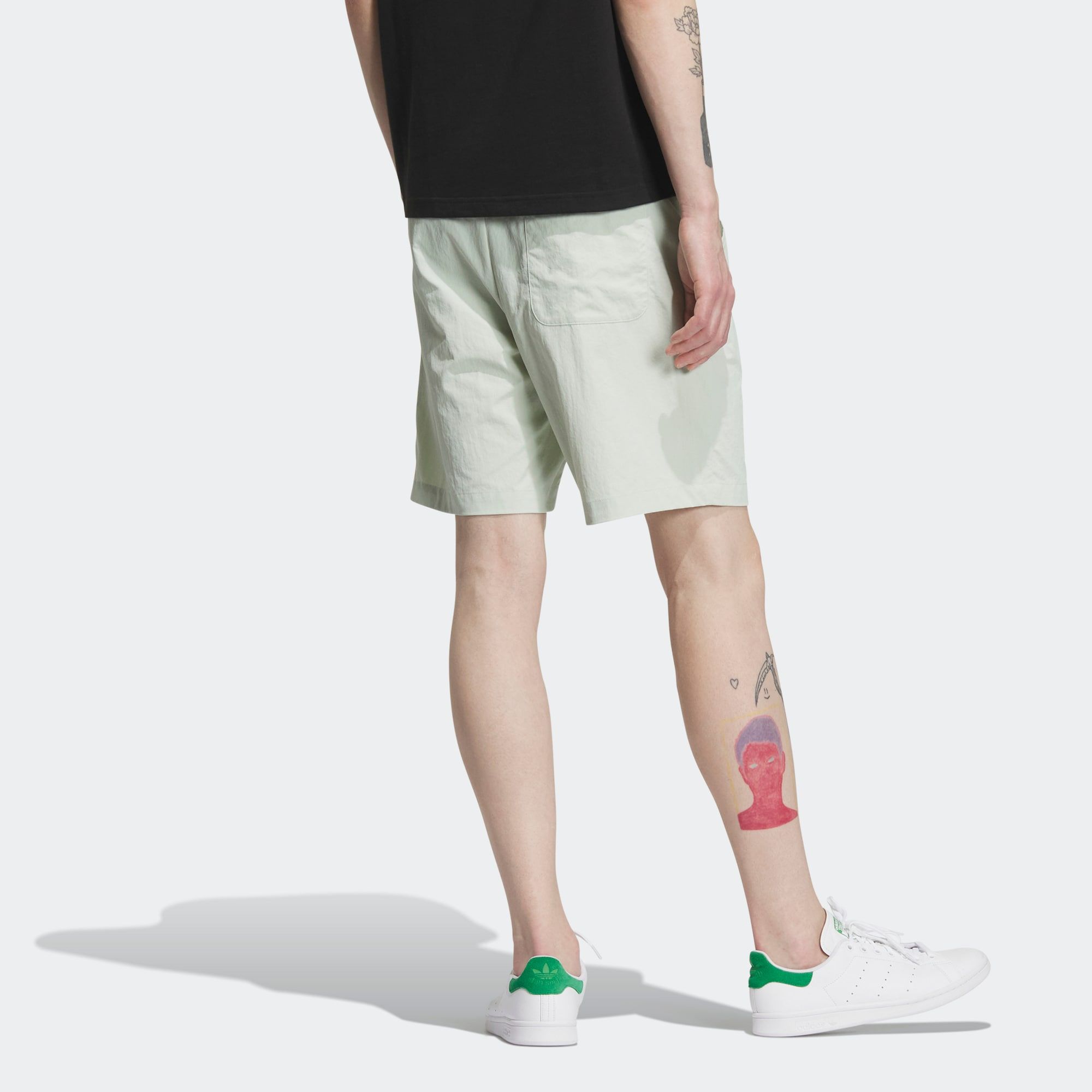 adidas originals Woven Shorts 'Linen Green' IK8680 sold by KicksCrew product image thumbnail 3