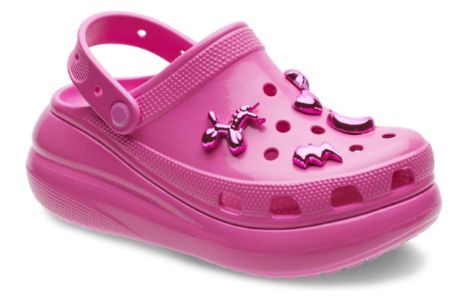 Crocs Crush High Shine Clogs 'Electric Pink' 209285-6QQ sold by KicksCrew