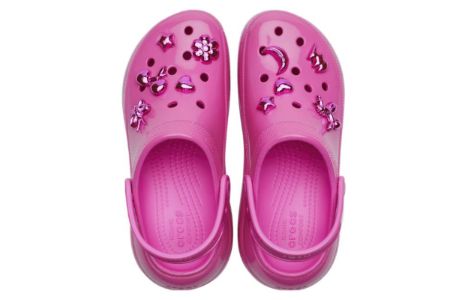Crocs Crush High Shine Clogs 'Electric Pink' 209285-6QQ sold by KicksCrew