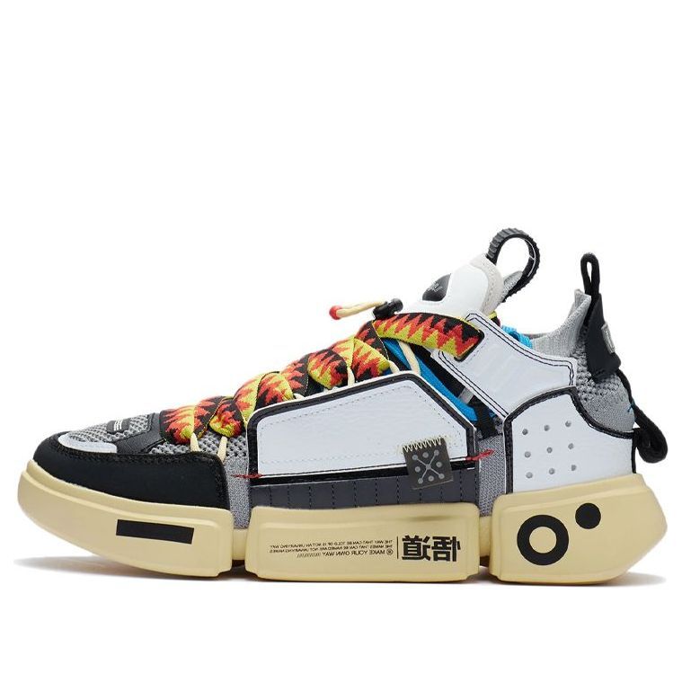 Li-Ning ACE Remake 'Grey White' AGWR019-1 sold by KicksCrew