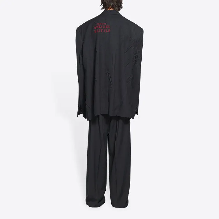 Balenciaga Rental Tailored Jacket 'Grey' 675434TKT301240 sold by KicksCrew product image thumbnail 4