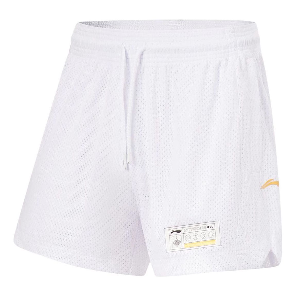 Li-Ning Jimmy Butler Graphic Basketball Shorts 'White' AAPT037-6 sold by KicksCrew