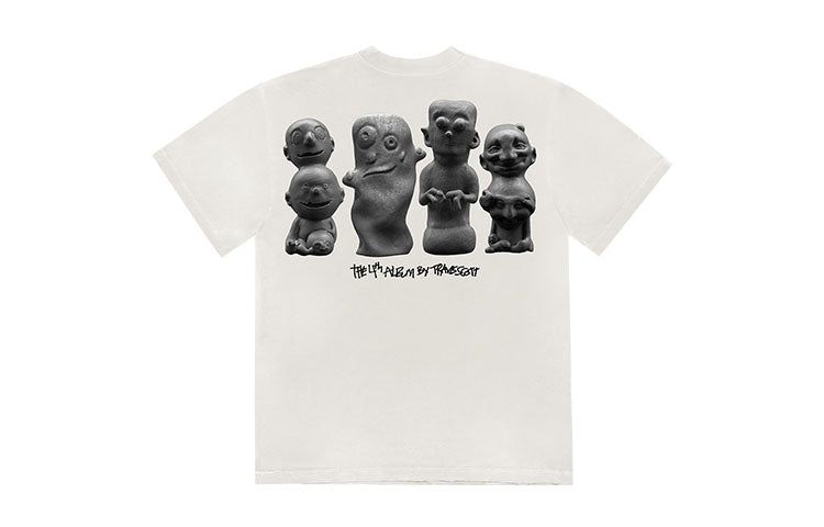 Travis Scott Utopia B1 T-Shirt 'White' TSUT-BS06 sold by KicksCrew product image thumbnail 2