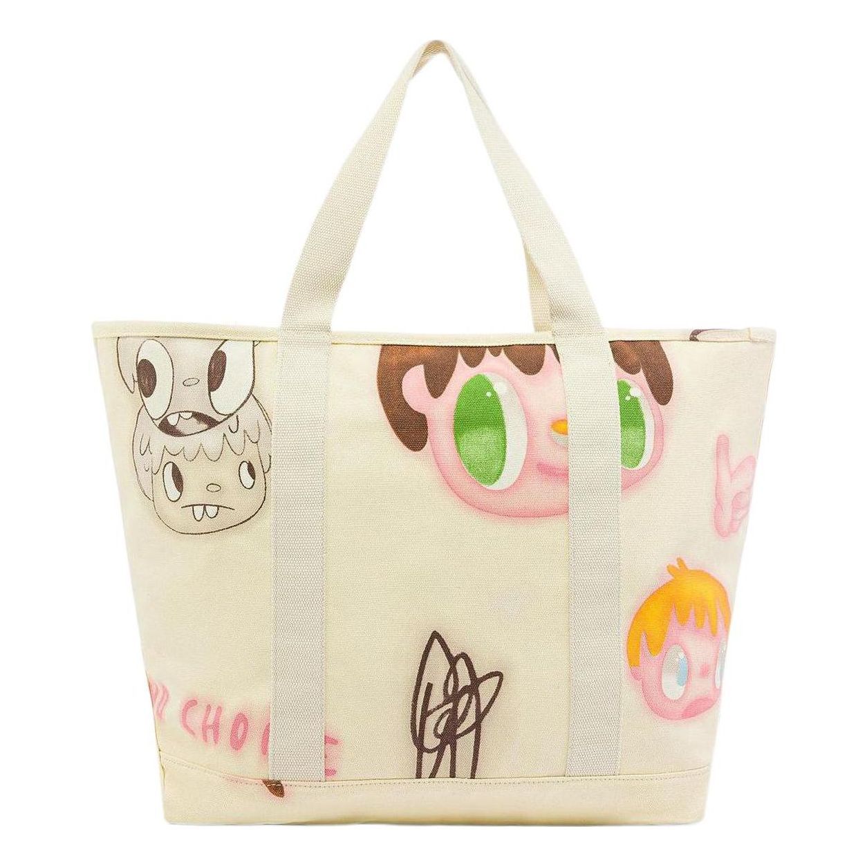 Vans x Javier Calleja Tote Bag 'White Multi-Color' VN0A5KFV3KS sold by KicksCrew