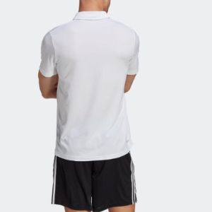 Adidas Train Essentials Training Polo Shirts 'White' IB8105 sold by KicksCrew