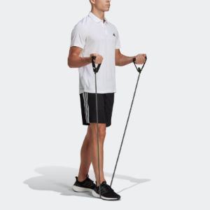 Adidas Train Essentials Training Polo Shirts 'White' IB8105 sold by KicksCrew