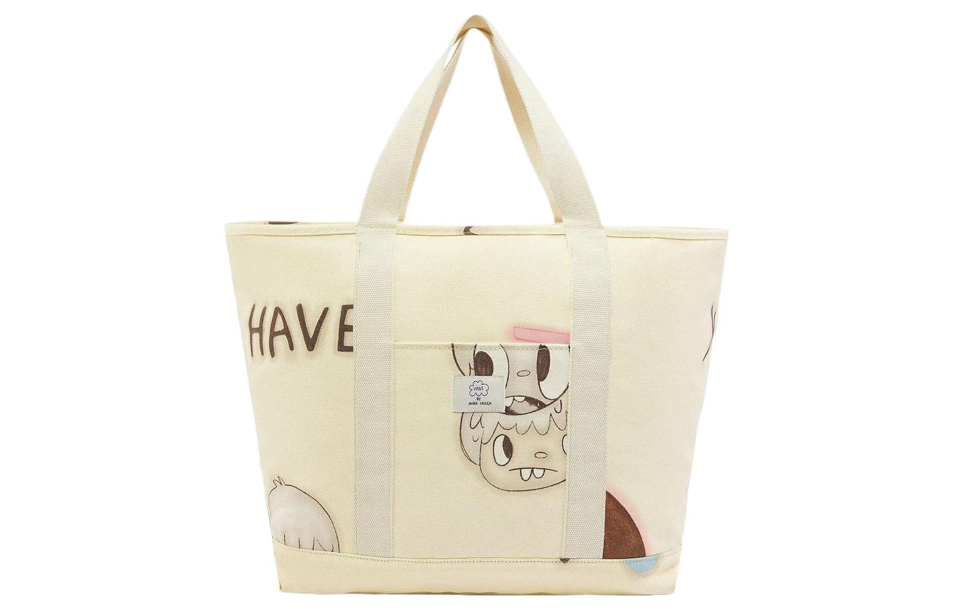 Vans x Javier Calleja Tote Bag 'White Multi-Color' VN0A5KFV3KS sold by KicksCrew product image thumbnail 4