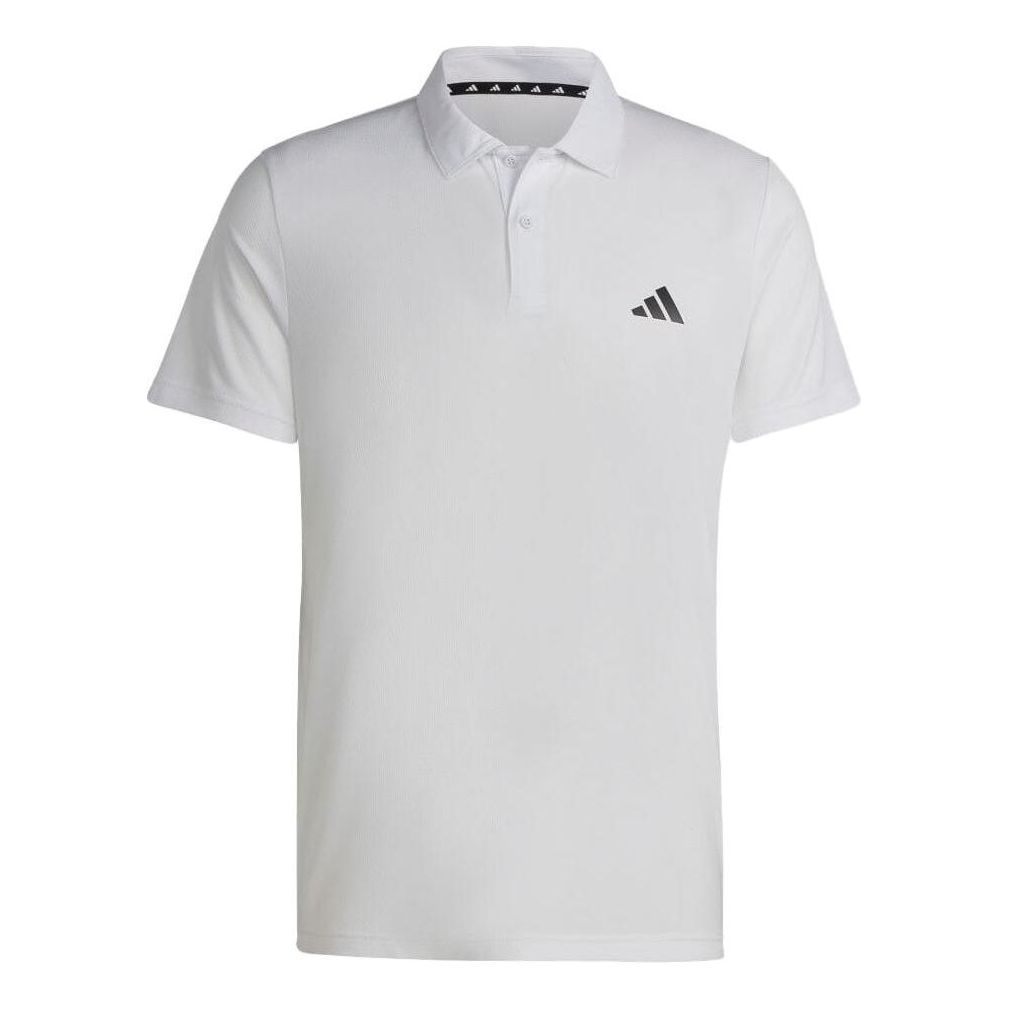 Adidas Train Essentials Training Polo Shirts 'White' IB8105 sold by KicksCrew