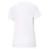 (WMNS) PUMA Essentials Logo T-shirt 'White Black' 586774-02 sold by KicksCrew