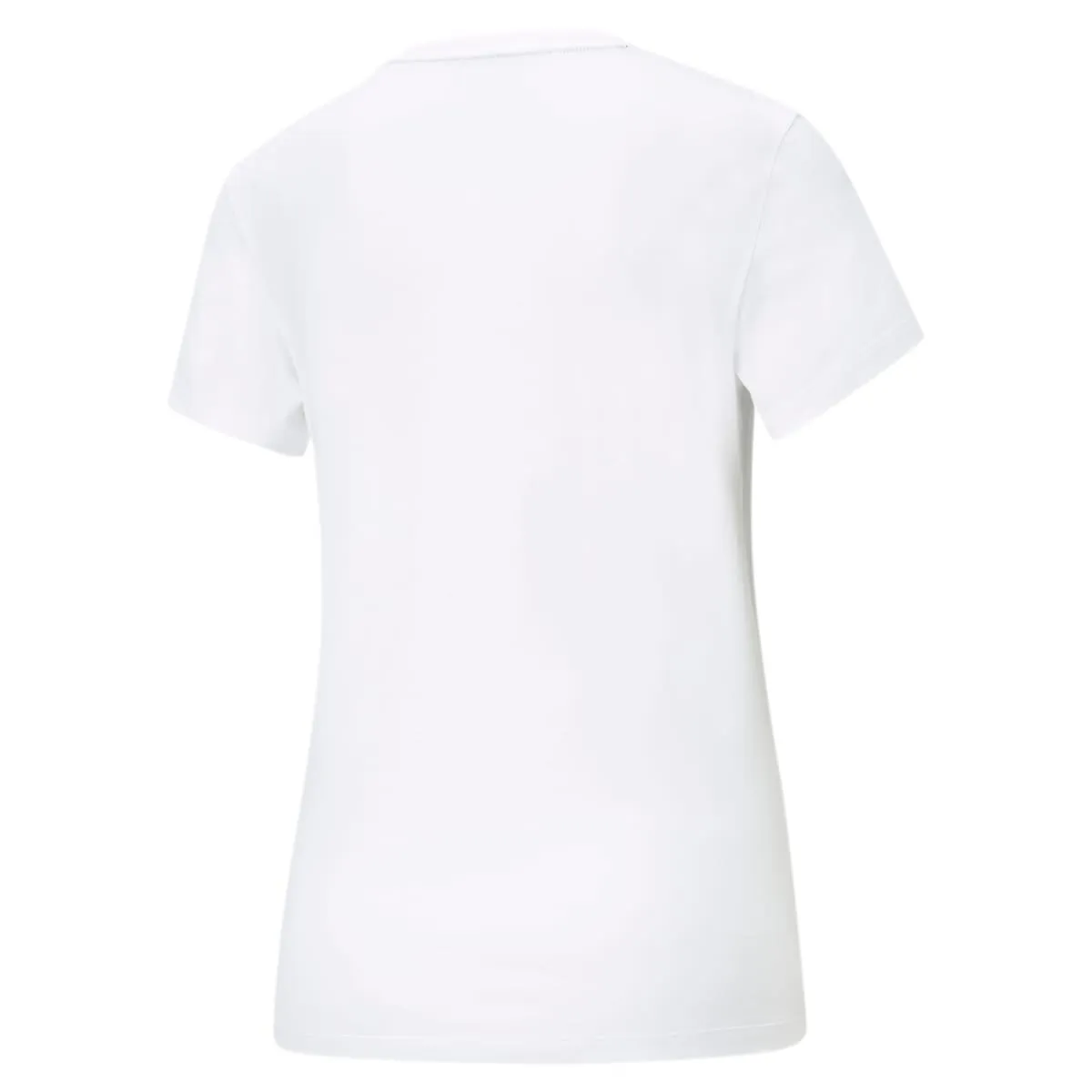(WMNS) PUMA Essentials Logo T-shirt 'White Black' 586774-02 sold by KicksCrew product image thumbnail 2