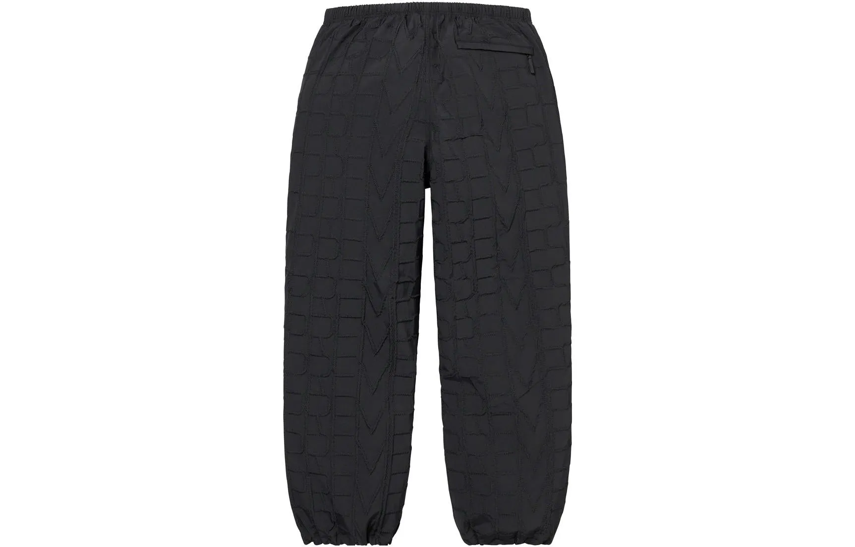 Supreme SS23 Repeat Stitch Track Pants 'Black' SUP-SS23-202 sold by KicksCrew product image thumbnail 2