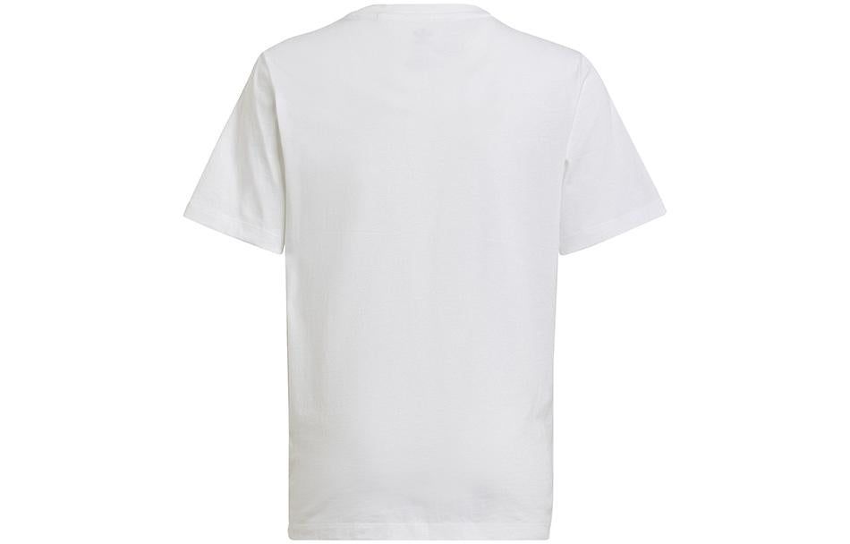 (GS) adidas Originals Graphic Logo T-Shirts 'White' HL6871 sold by KicksCrew product image thumbnail 2