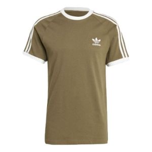 adidas originals Adicolor Classics 3-Stripes T-shirt 'Olive Strata' IA4843 sold by KicksCrew