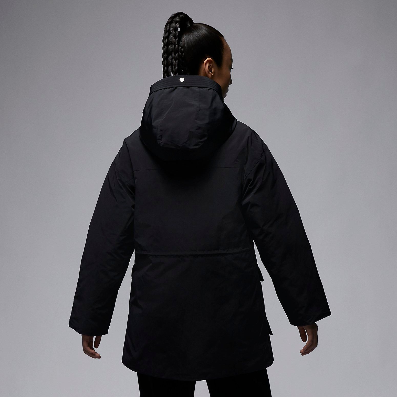 (WMNS) Air Jordan Down Parka 'Black' FB5086-010 sold by KicksCrew product image thumbnail 4