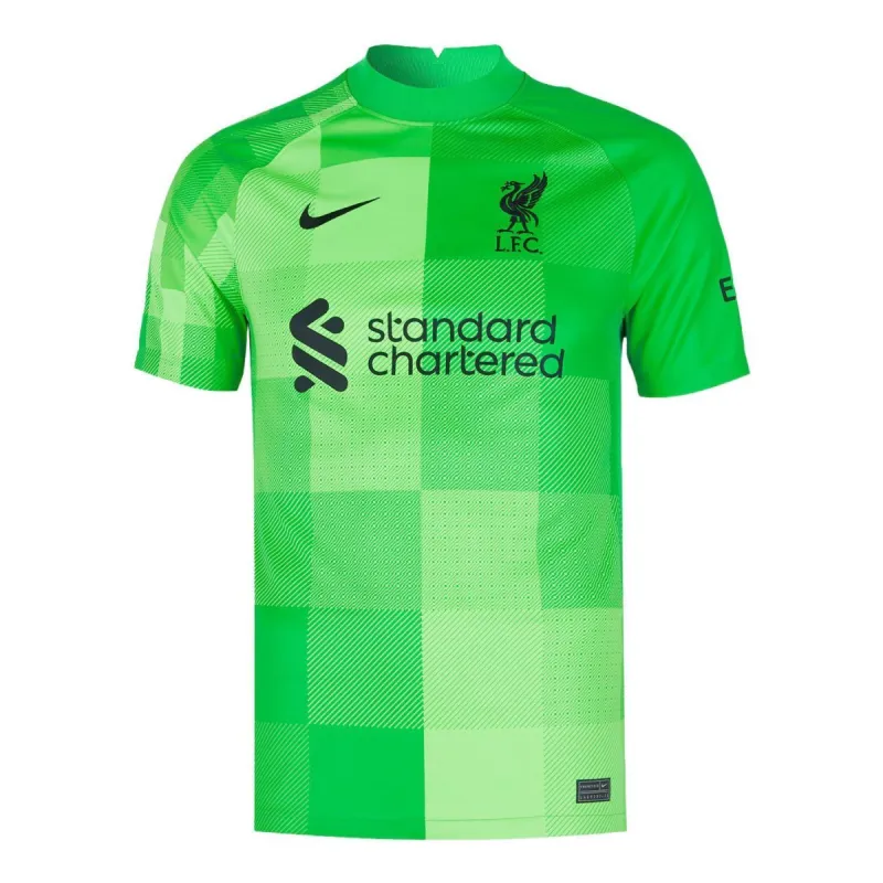 Nike 2021-22 Liverpool Goalkeeper Jersey 'Green Spark' DB2559-330 sold by KicksCrew
