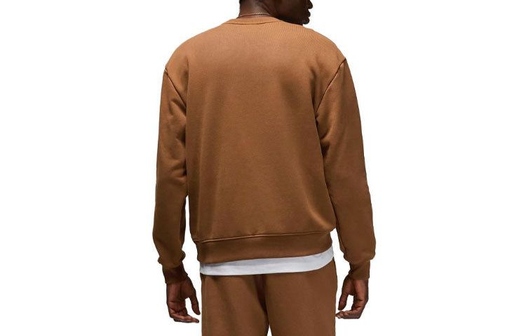 Air Jordan Wordmark Fleece Crew Sweat 'Light British Tan' FJ7788-281 sold by KicksCrew product image thumbnail 2
