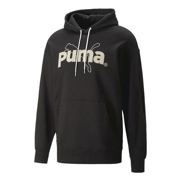 Puma Team Graphic Hoodie 'Black' 620631-01 sold by KicksCrew