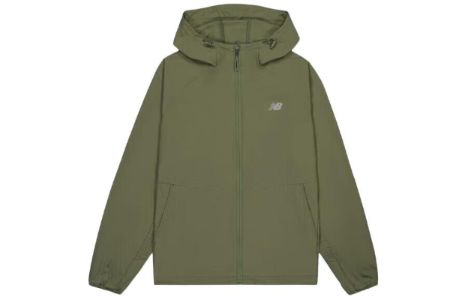New Balance 'Runners Aren't Normal' Hooded Jacket 'Dark Olive' NAE24101-HT sold by KicksCrew