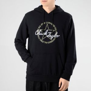 Converse Deconstructed Chuck Patch Pullover Hoodie 'Black' 10022265-A01 sold by KicksCrew