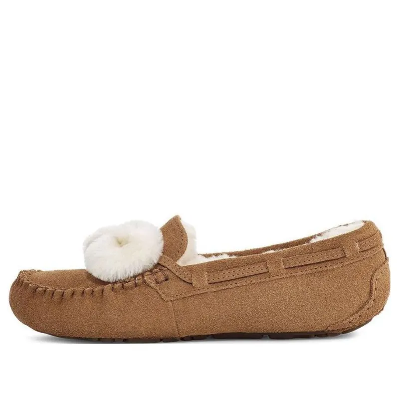 (WMNS) UGG Scuff Logo II Slipper 'Chestnut' 1135112-CHE sold by KicksCrew