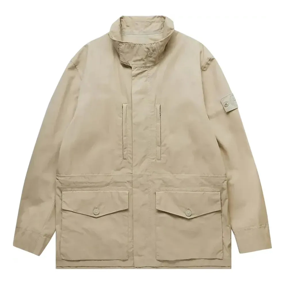 STONE ISLAND Ghost Piece O-Ventile Jacket 'Tan' 7815412F1-V0090 sold by KicksCrew