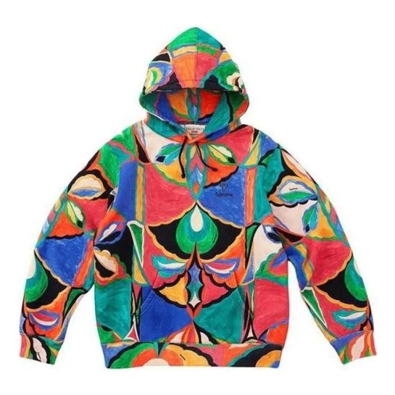 Supreme x Emilio Pucci Hooded Sweatshirt 'Multi-Color' SUP-SS21-791 sold by KicksCrew