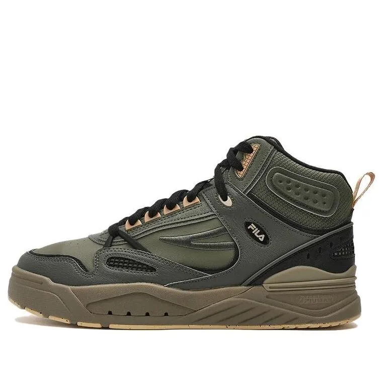 FILA Slam Mid Skate Shoes 'Green Black' F12M341212FBT sold by KicksCrew