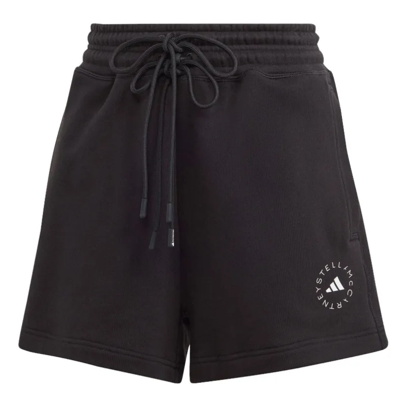 (WMNS) adidas by Stella McCartney TrueCasuals Terry Short 'Black' IK9093 sold by KicksCrew