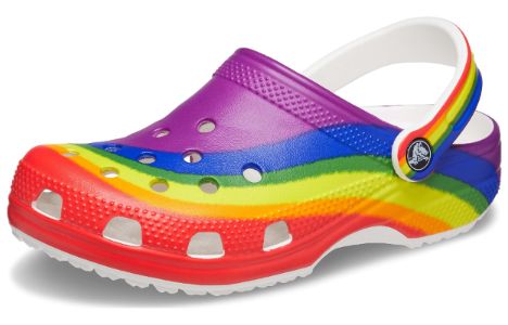 Crocs Classic Clogs 'Rainbow Dye' 208106 sold by KicksCrew