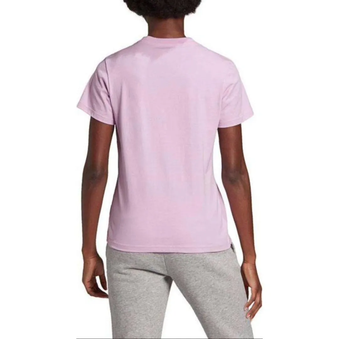 (WMNS) adidas Essential sLogo T-Shirt 'Pink White' GV4030 sold by KicksCrew product image thumbnail 2