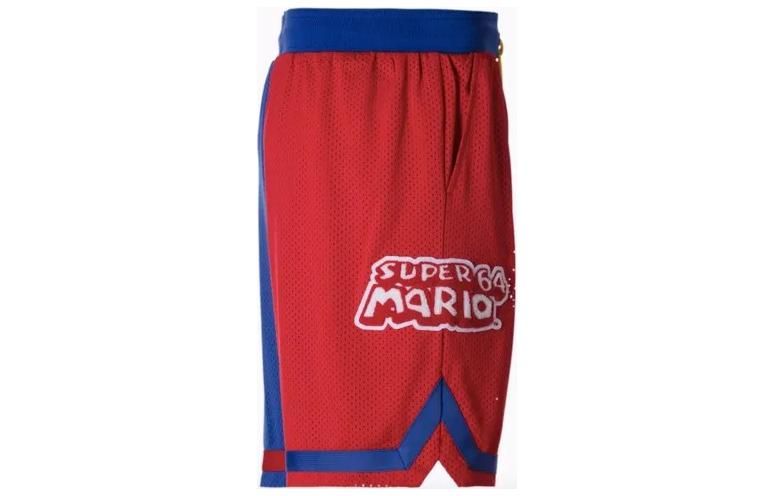 Puma Super Mario Shorts 'Blue Red White' 589100-01 sold by KicksCrew product image thumbnail 2