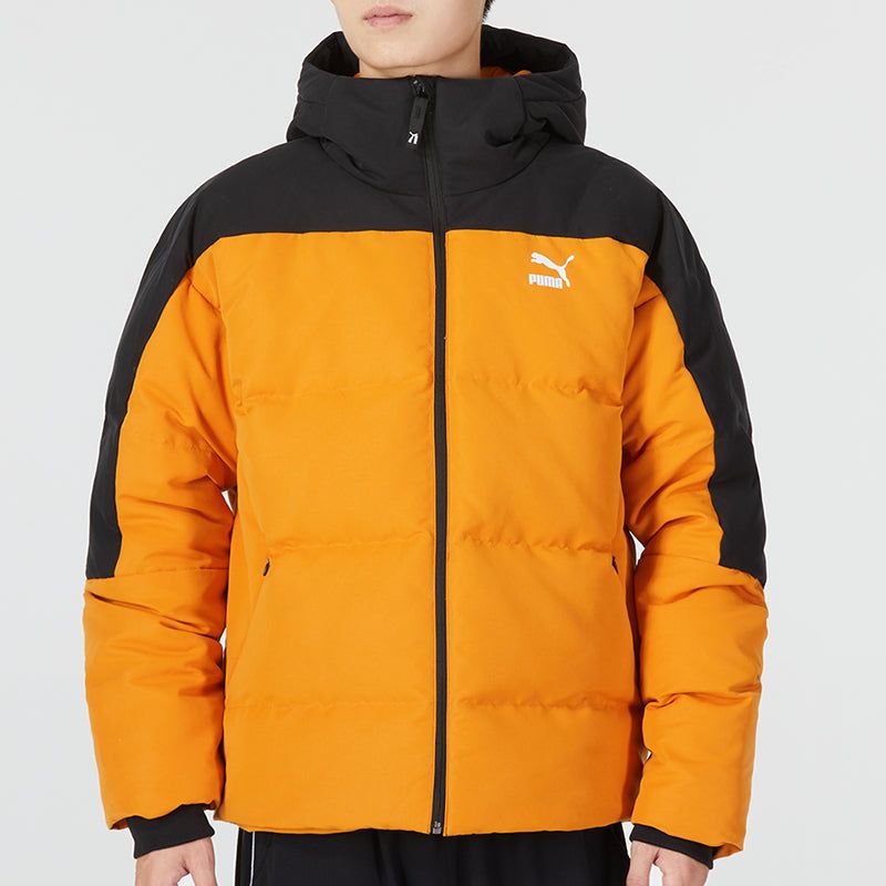 Puma Colorblock Padded Down Jacket 'Orange' 537685-66 sold by KicksCrew product image thumbnail 4