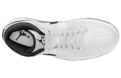 Air Jordan 1 Mid 'White Black' DQ8426-132 sold by KicksCrew