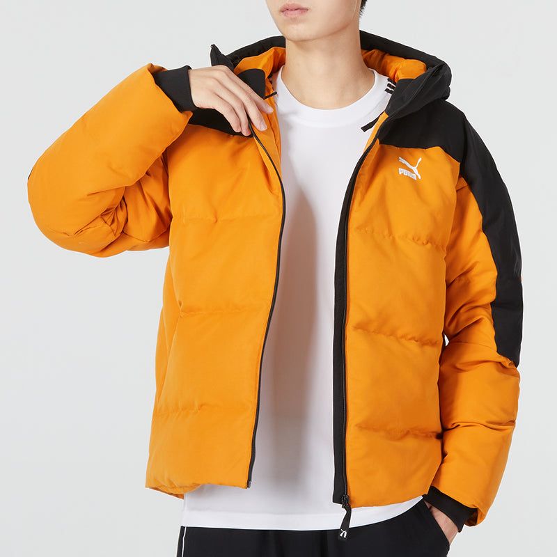 Puma Colorblock Padded Down Jacket 'Orange' 537685-66 sold by KicksCrew product image thumbnail 3